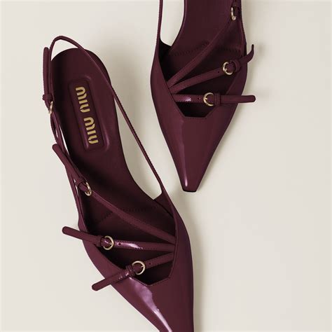 miu miu slingback flats|miu michael shoes.